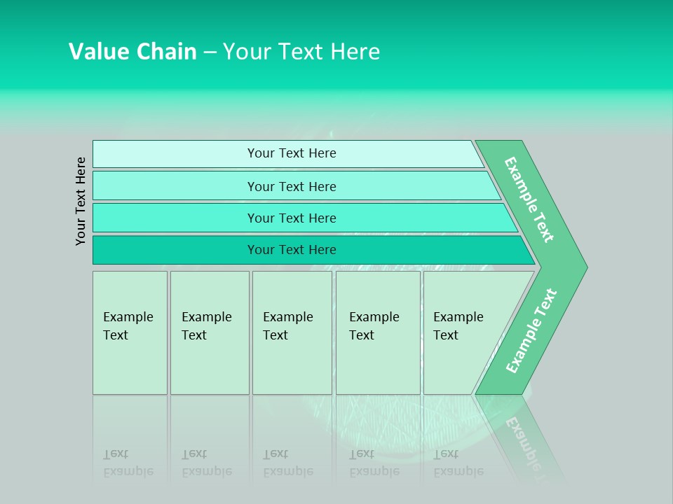 Street Walk Sign PowerPoint Template
