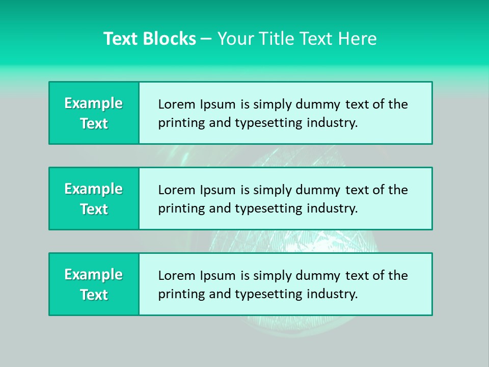 Street Walk Sign PowerPoint Template