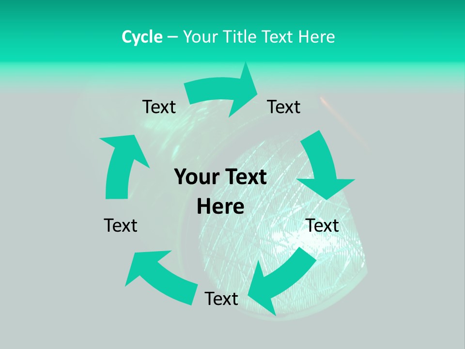 Street Walk Sign PowerPoint Template