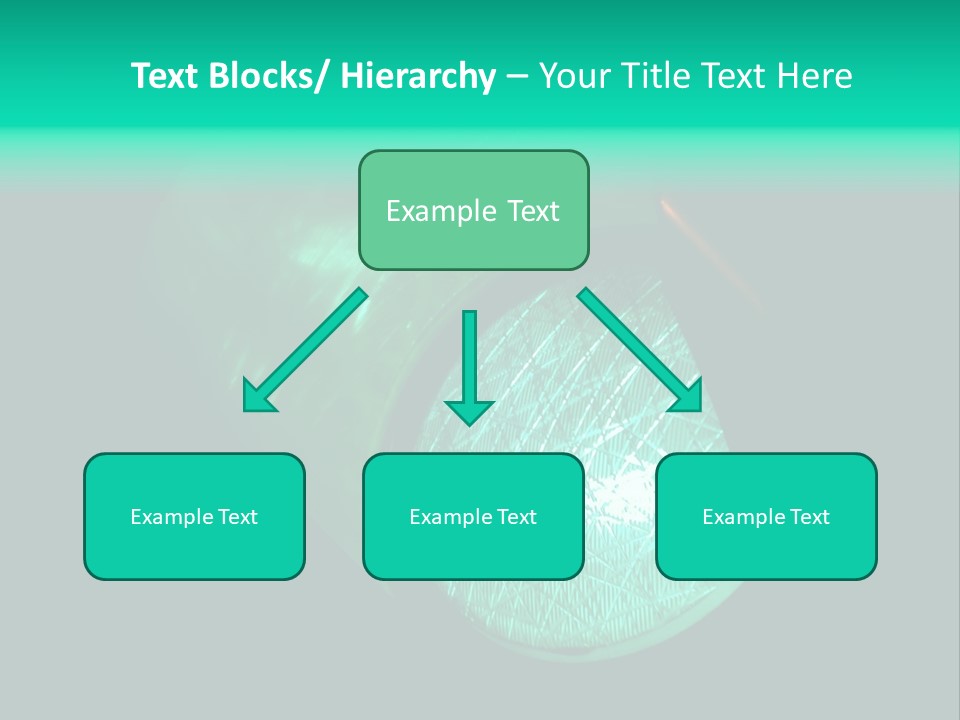 Street Walk Sign PowerPoint Template