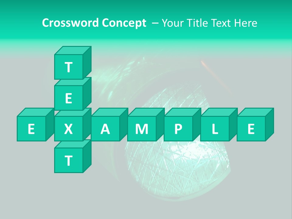 Street Walk Sign PowerPoint Template