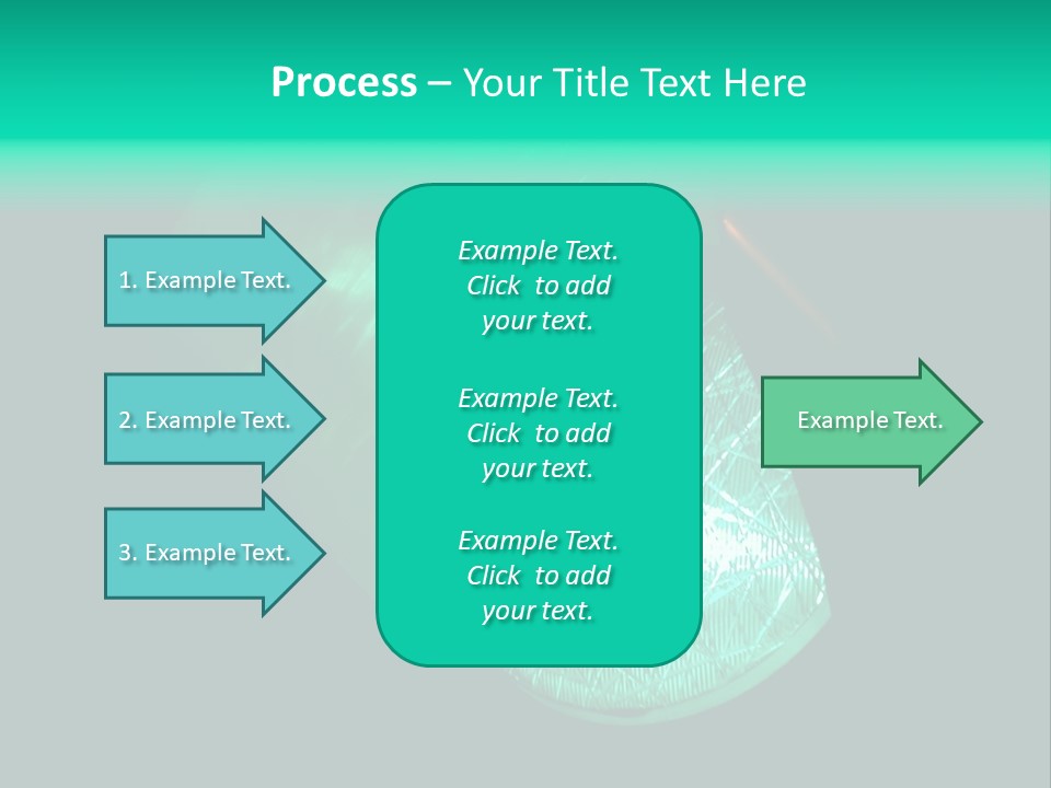 Street Walk Sign PowerPoint Template