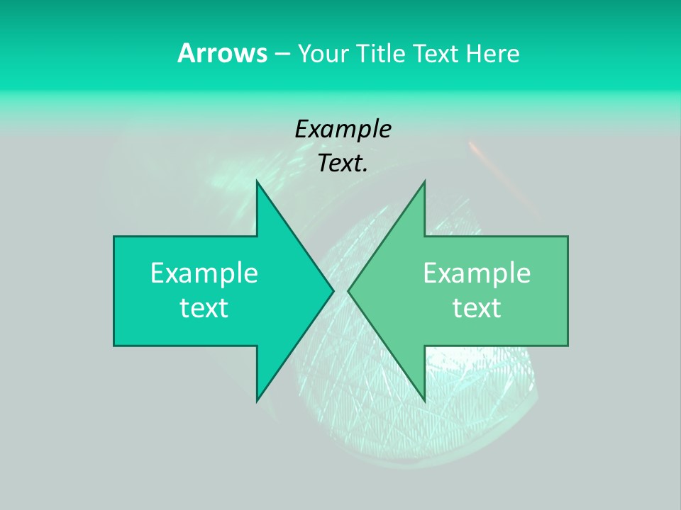 Street Walk Sign PowerPoint Template