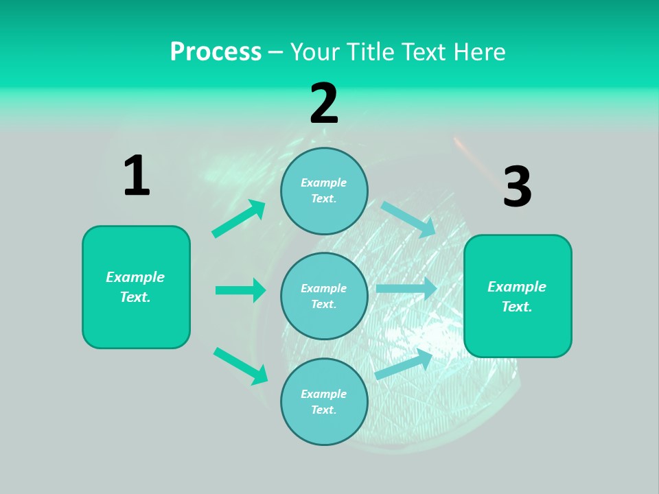 Street Walk Sign PowerPoint Template