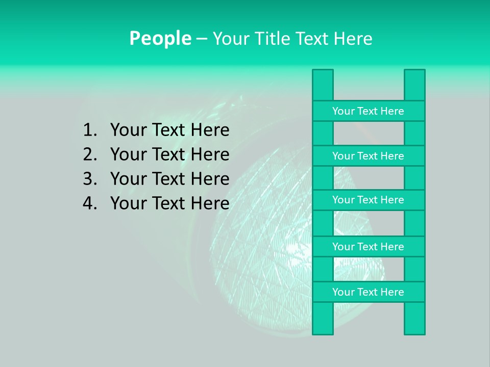 Street Walk Sign PowerPoint Template