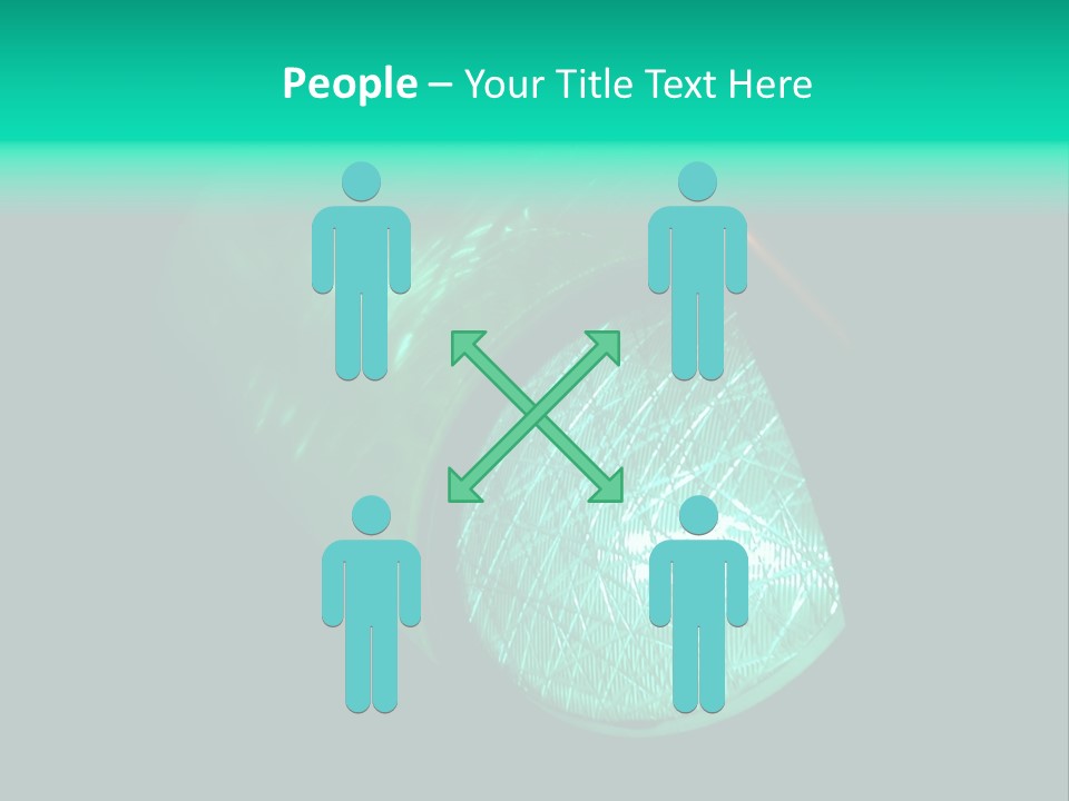 Street Walk Sign PowerPoint Template