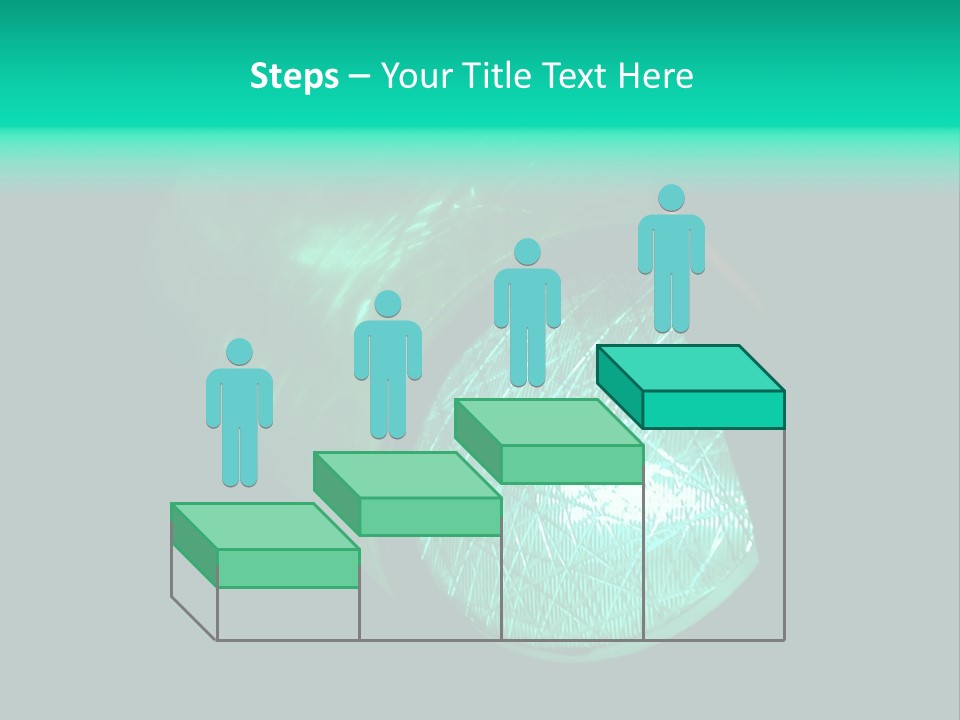 Street Walk Sign PowerPoint Template