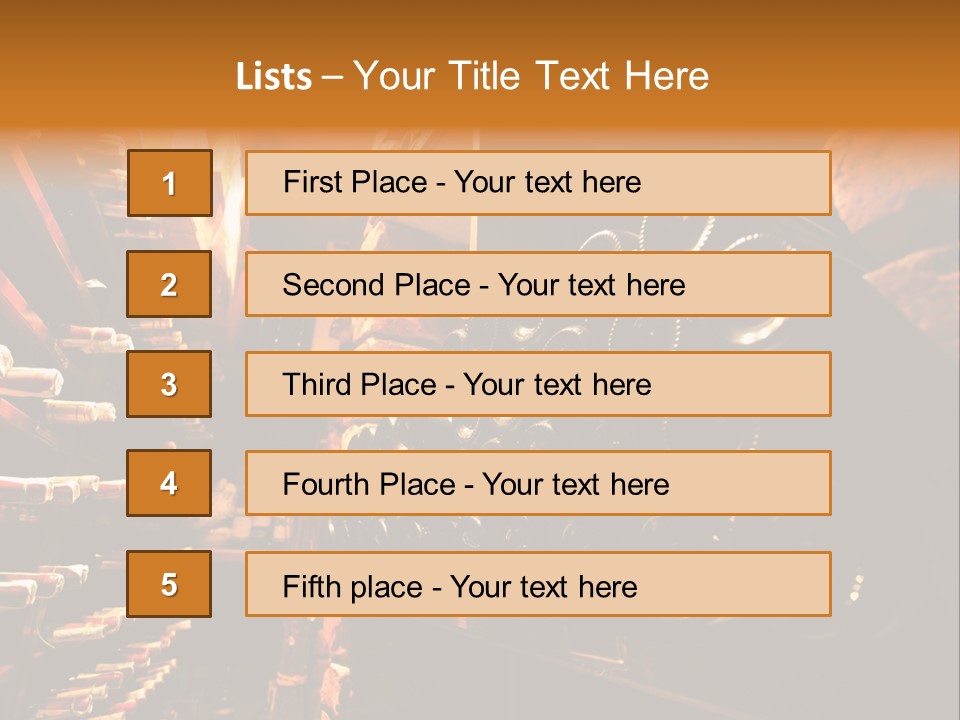 Wine Rack Choice Shop PowerPoint Template