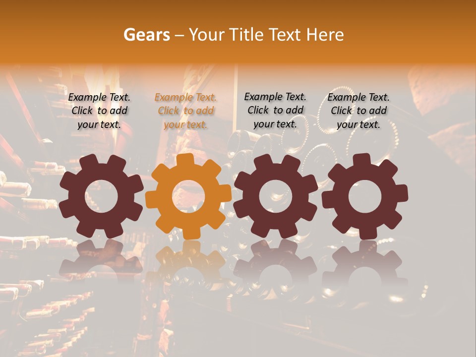 Wine Rack Choice Shop PowerPoint Template