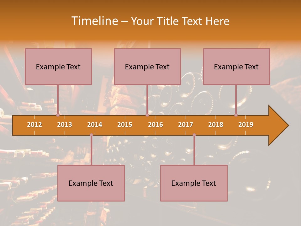 Wine Rack Choice Shop PowerPoint Template