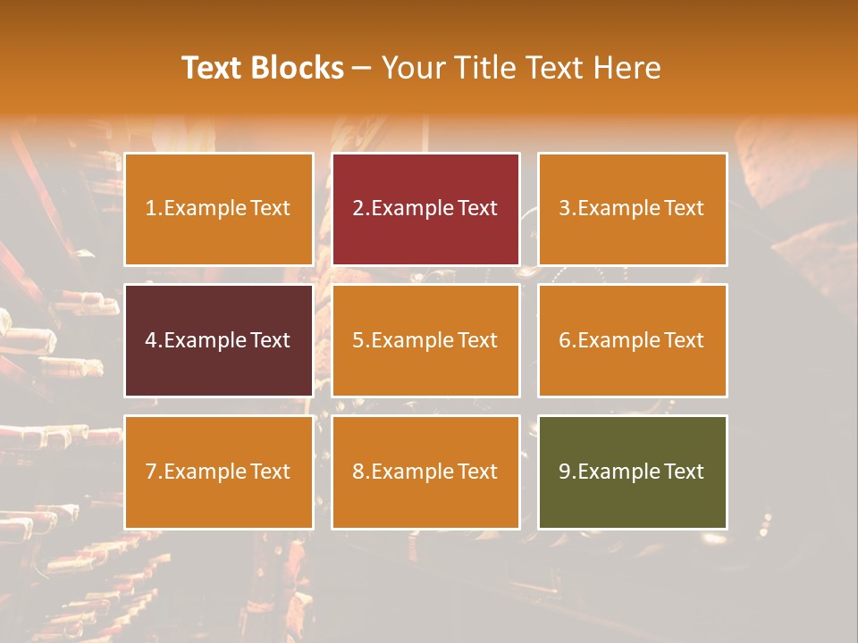 Wine Rack Choice Shop PowerPoint Template