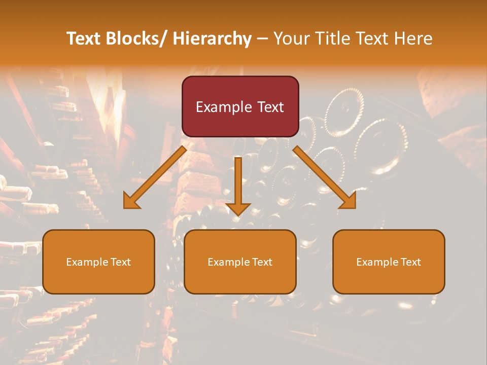 Wine Rack Choice Shop PowerPoint Template