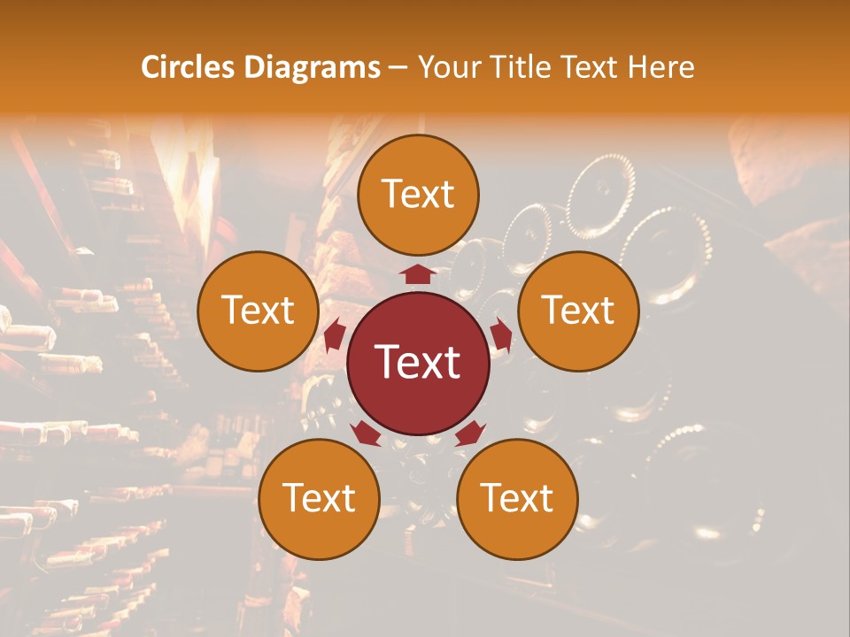 Wine Rack Choice Shop PowerPoint Template