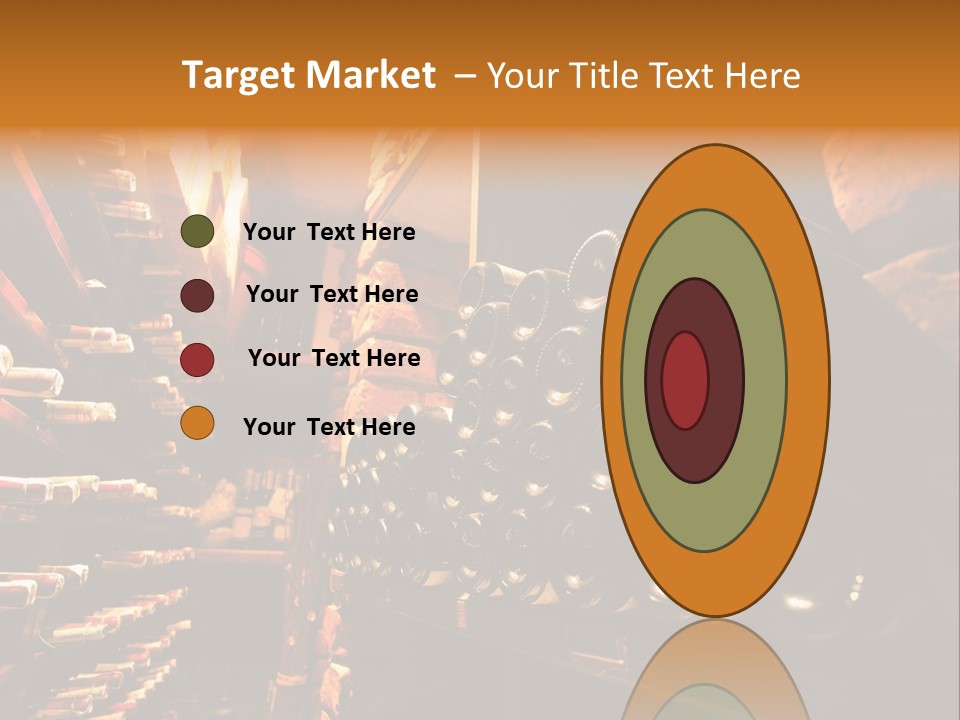 Wine Rack Choice Shop PowerPoint Template