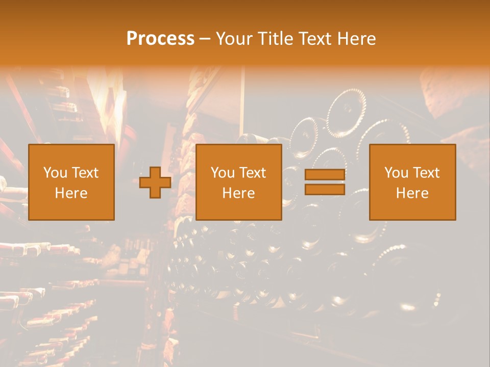 Wine Rack Choice Shop PowerPoint Template