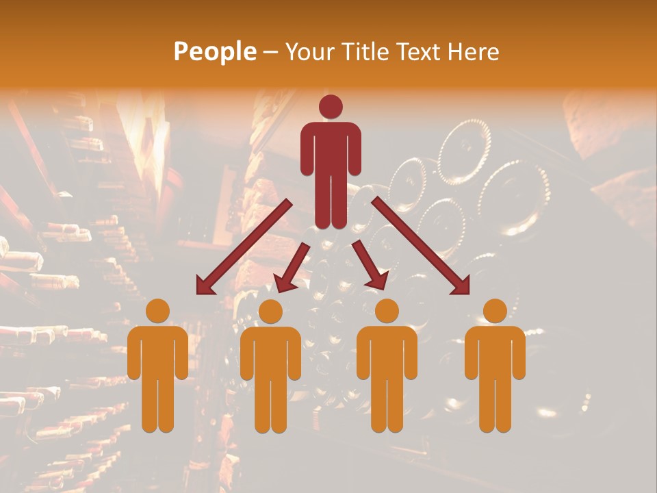 Wine Rack Choice Shop PowerPoint Template