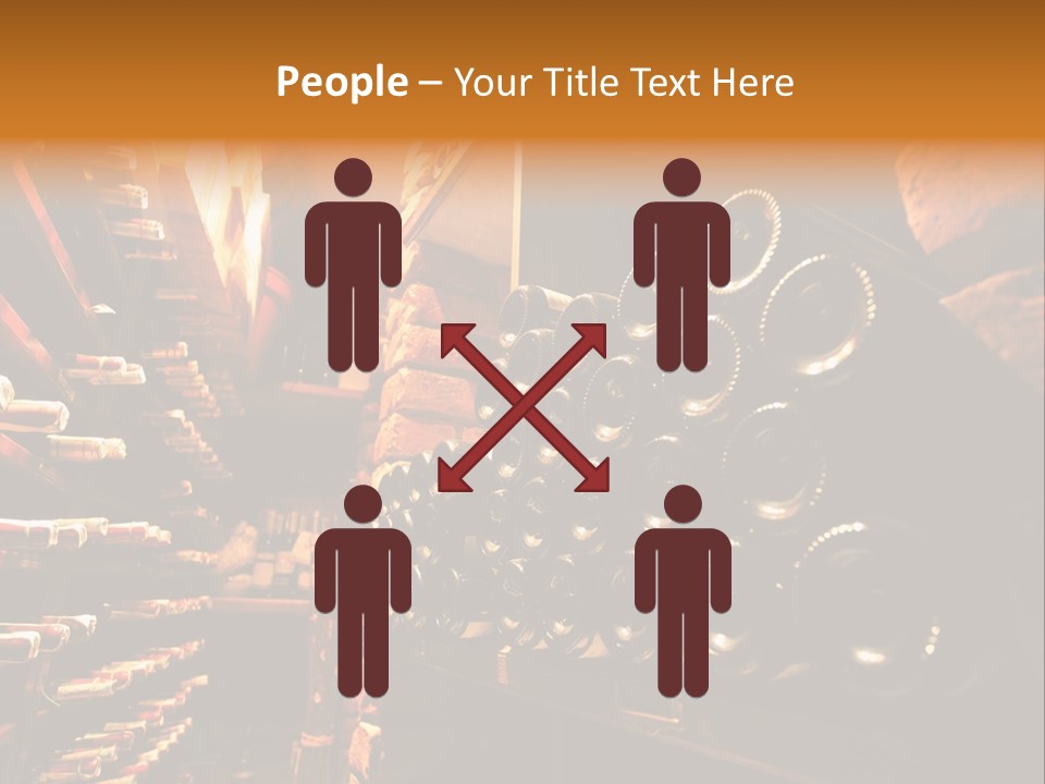 Wine Rack Choice Shop PowerPoint Template