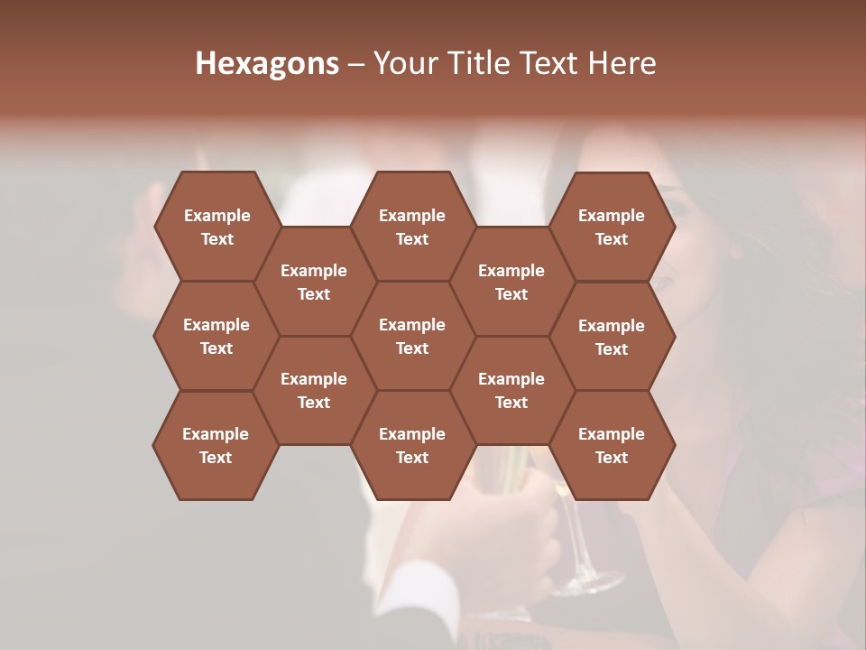 Table Boyfriend Businesspeople PowerPoint Template