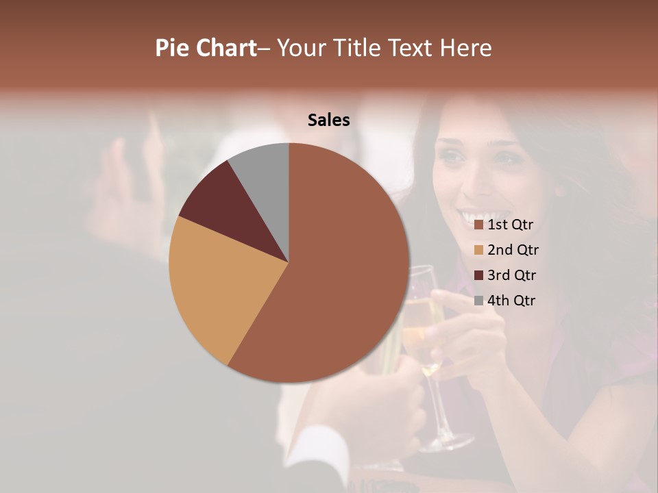 Table Boyfriend Businesspeople PowerPoint Template