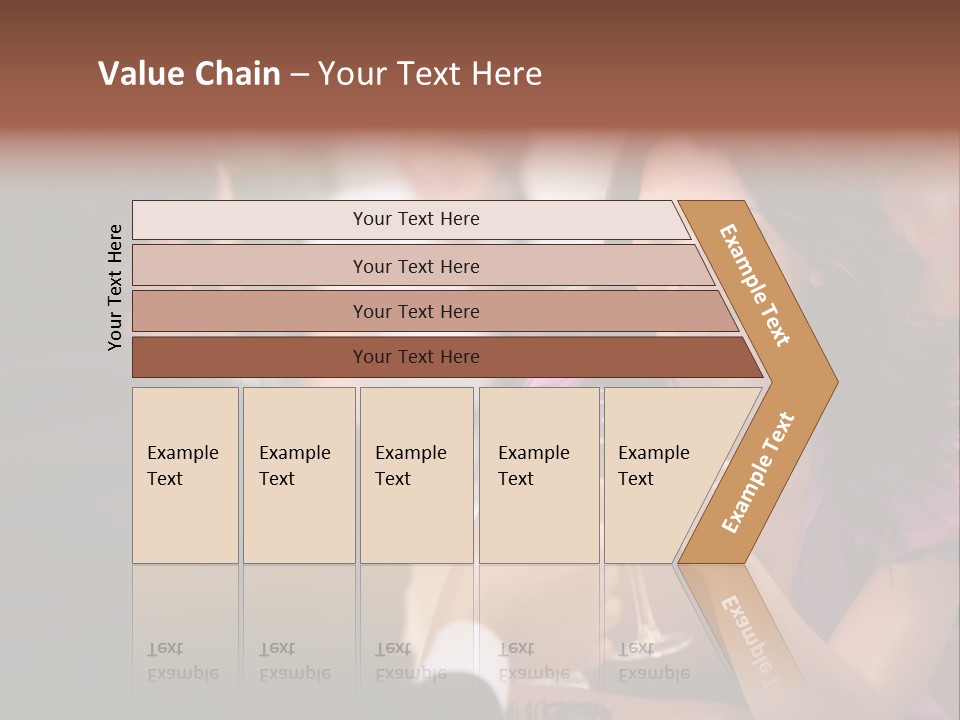 Table Boyfriend Businesspeople PowerPoint Template