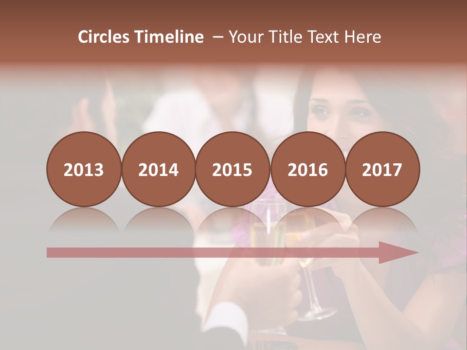 Table Boyfriend Businesspeople PowerPoint Template