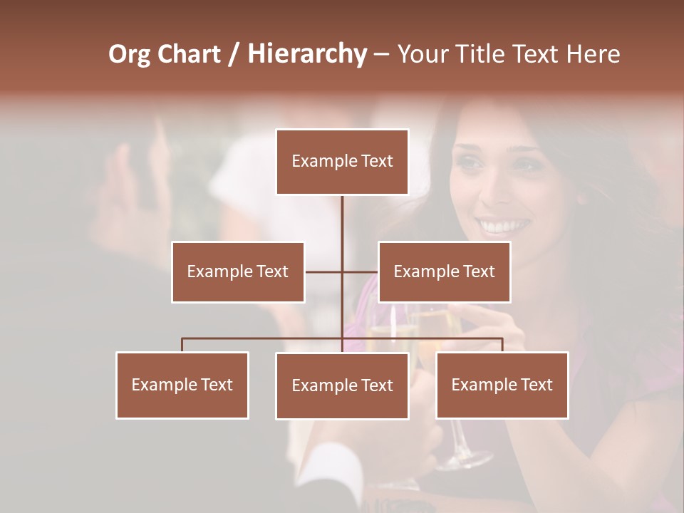 Table Boyfriend Businesspeople PowerPoint Template