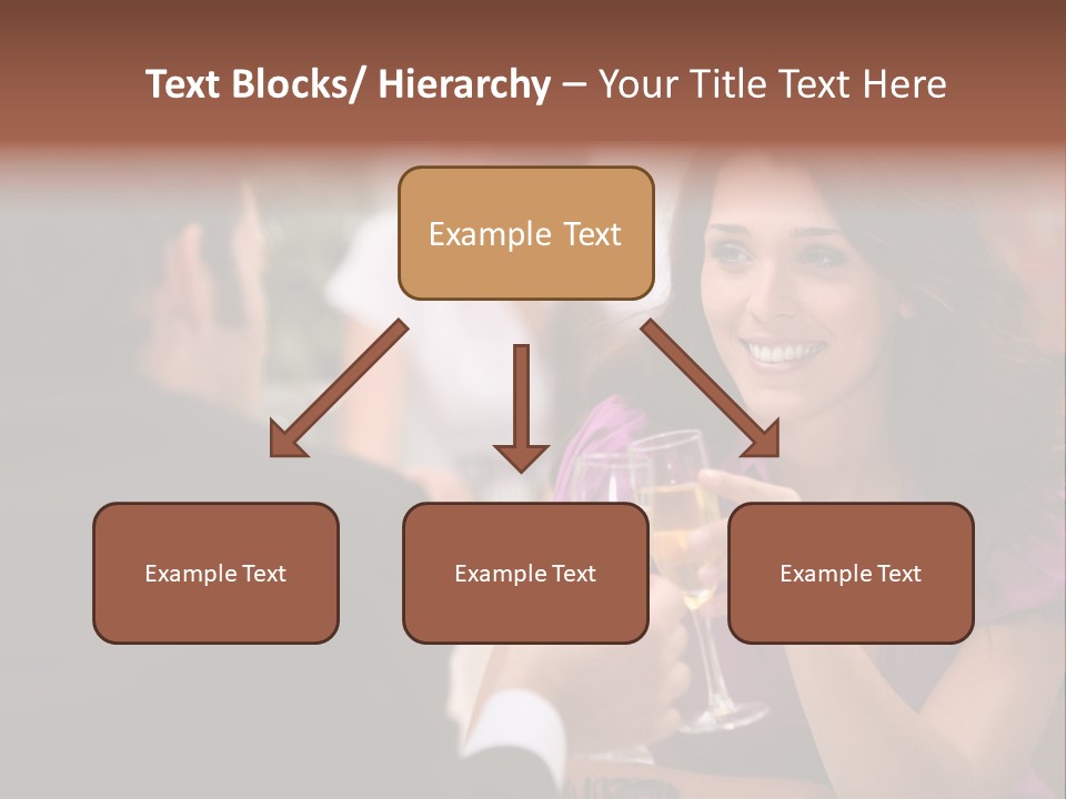 Table Boyfriend Businesspeople PowerPoint Template