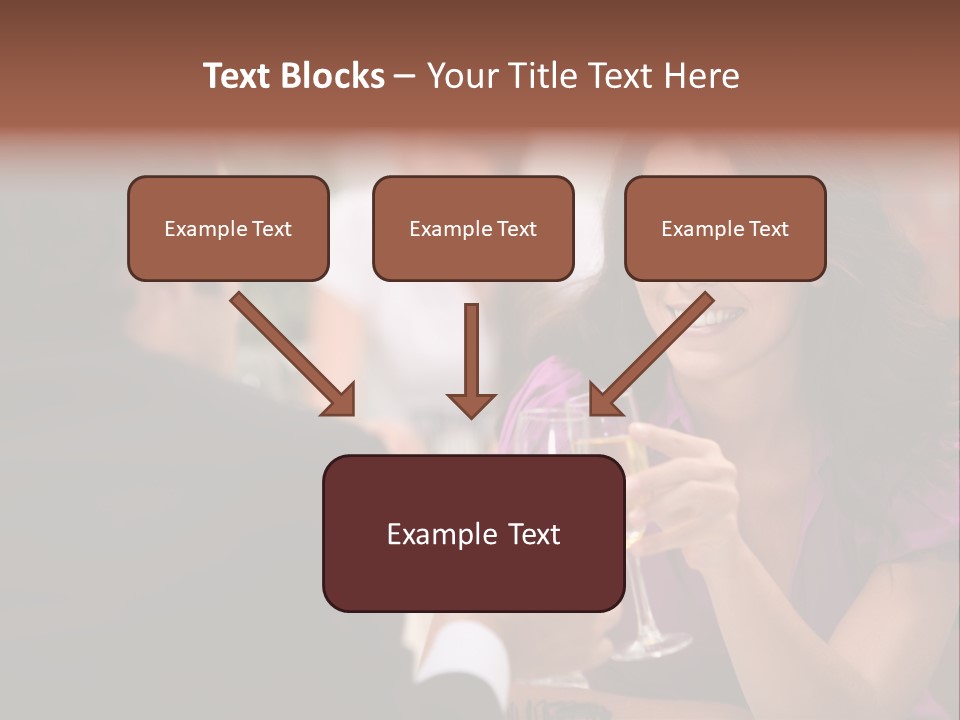 Table Boyfriend Businesspeople PowerPoint Template