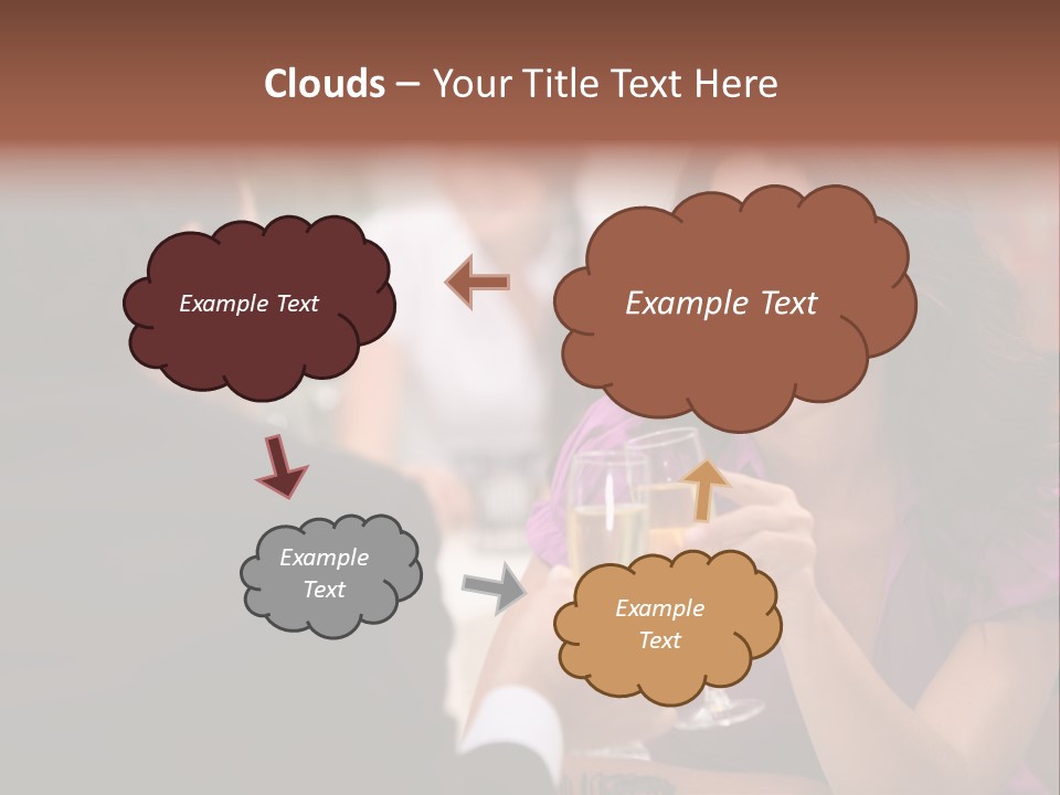 Table Boyfriend Businesspeople PowerPoint Template