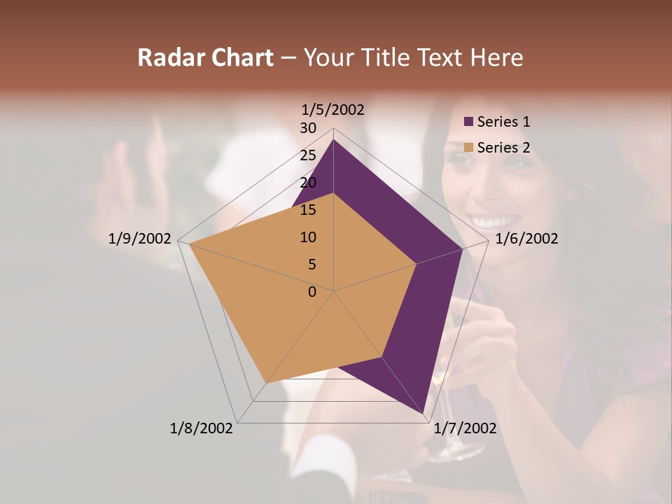 Table Boyfriend Businesspeople PowerPoint Template