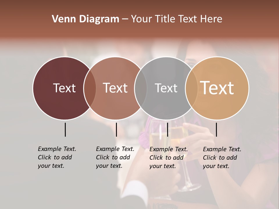 Table Boyfriend Businesspeople PowerPoint Template