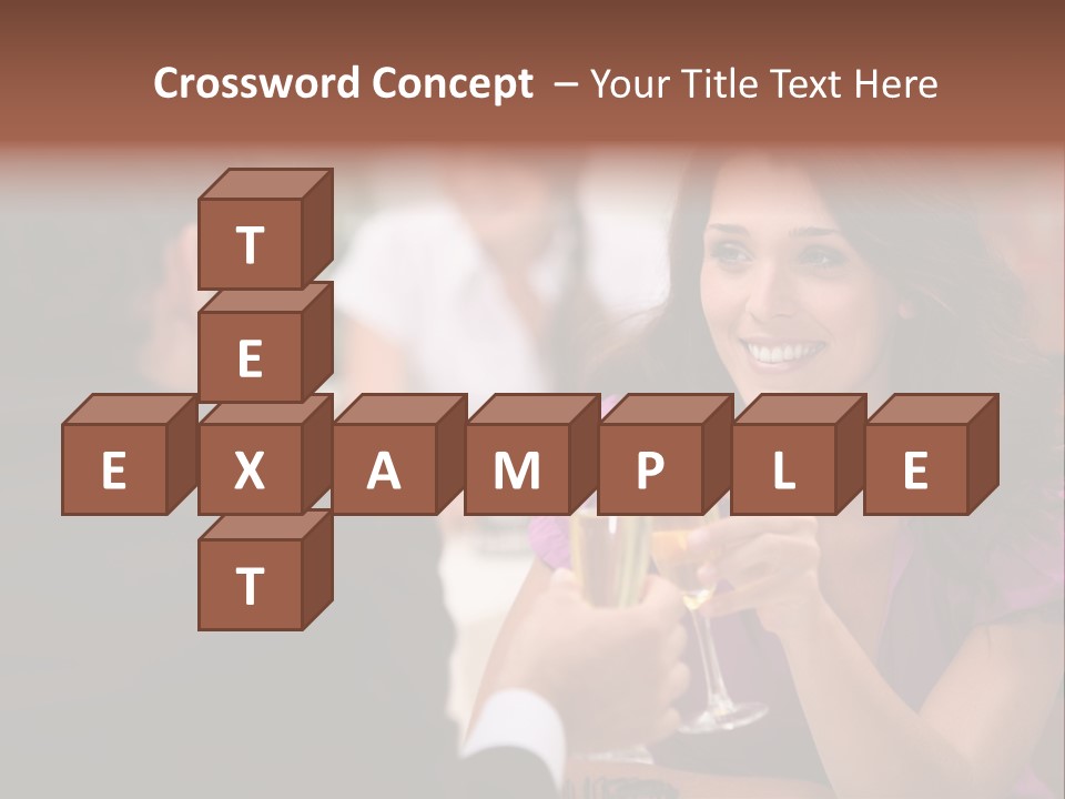 Table Boyfriend Businesspeople PowerPoint Template