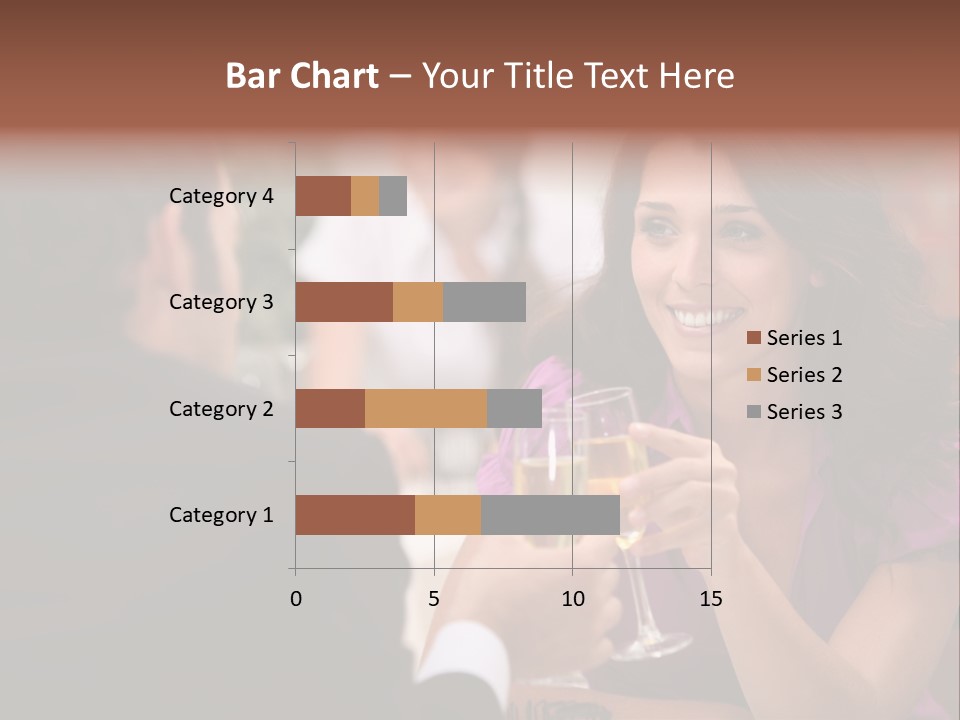 Table Boyfriend Businesspeople PowerPoint Template