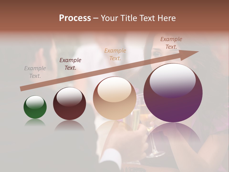 Table Boyfriend Businesspeople PowerPoint Template