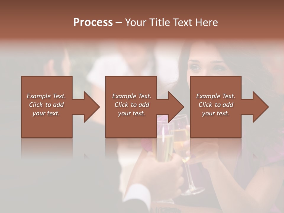 Table Boyfriend Businesspeople PowerPoint Template