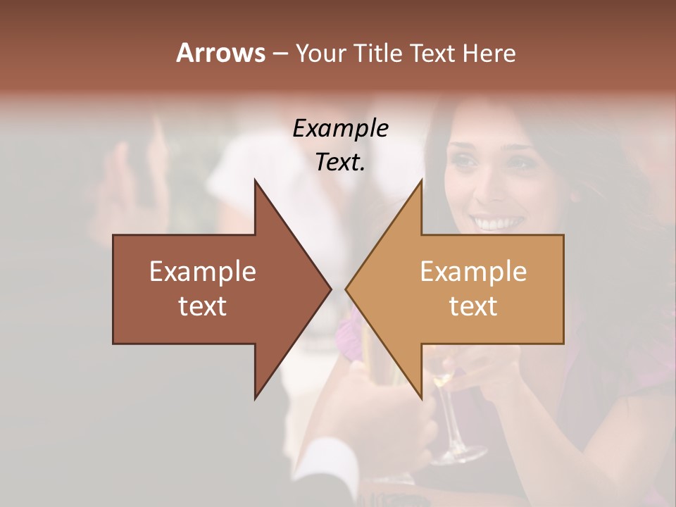 Table Boyfriend Businesspeople PowerPoint Template