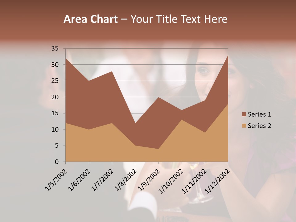 Table Boyfriend Businesspeople PowerPoint Template