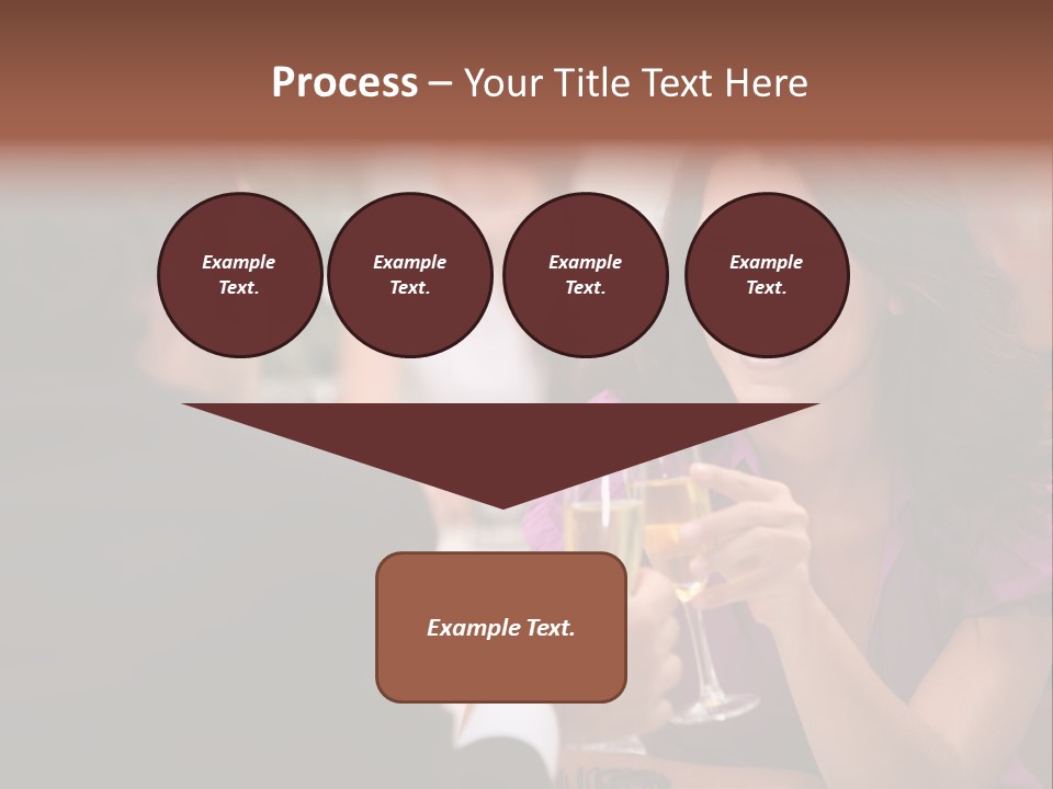 Table Boyfriend Businesspeople PowerPoint Template