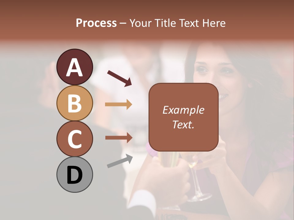 Table Boyfriend Businesspeople PowerPoint Template