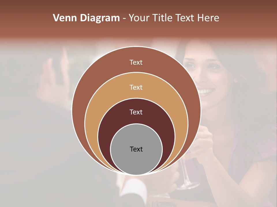 Table Boyfriend Businesspeople PowerPoint Template