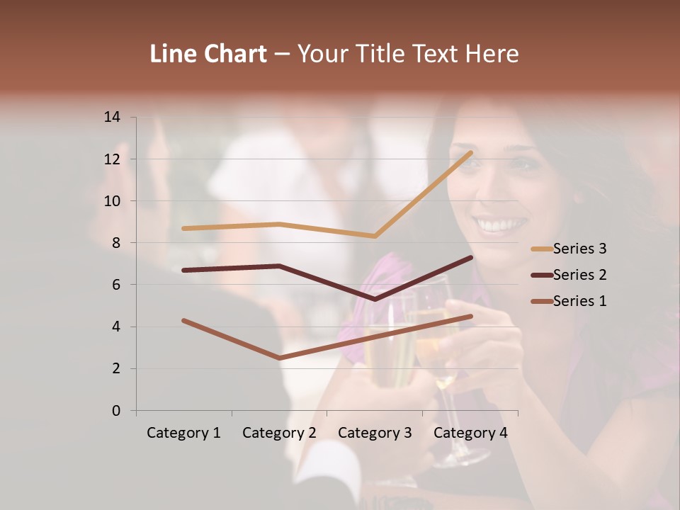 Table Boyfriend Businesspeople PowerPoint Template