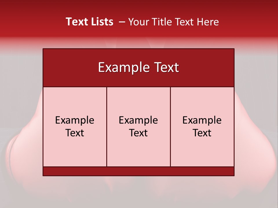 A Man In A Suit With Boxing Gloves On His Chest PowerPoint Template