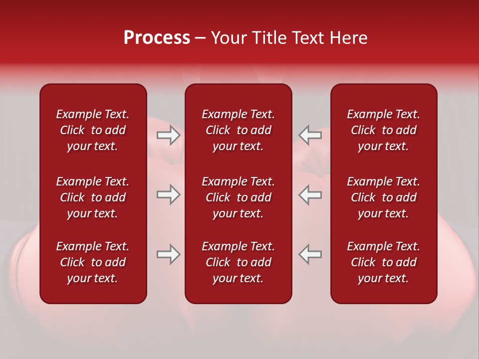 A Man In A Suit With Boxing Gloves On His Chest PowerPoint Template