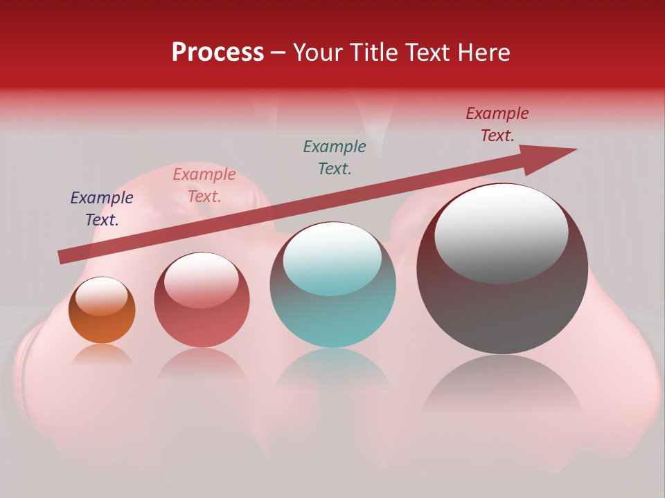 A Man In A Suit With Boxing Gloves On His Chest PowerPoint Template