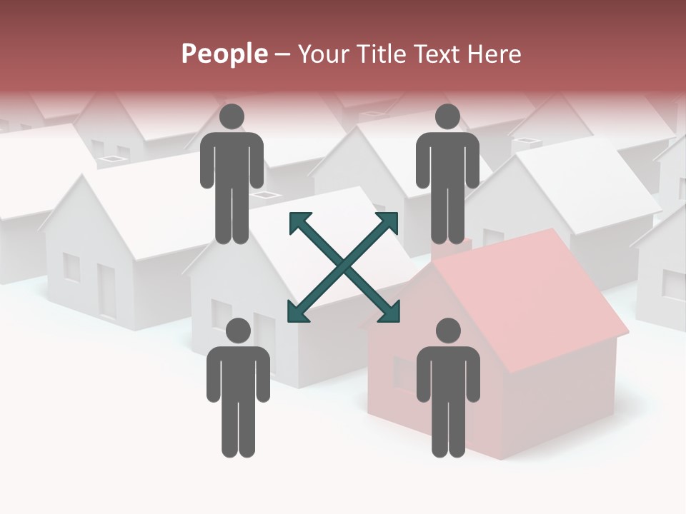 Feet Purse Knockout PowerPoint Template