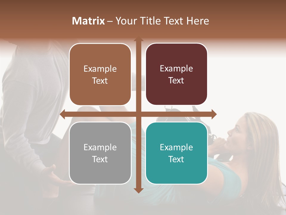 Feet Purse Knockout PowerPoint Template