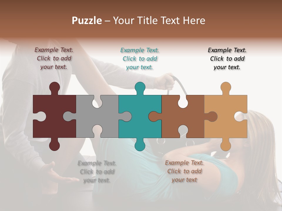 Feet Purse Knockout PowerPoint Template