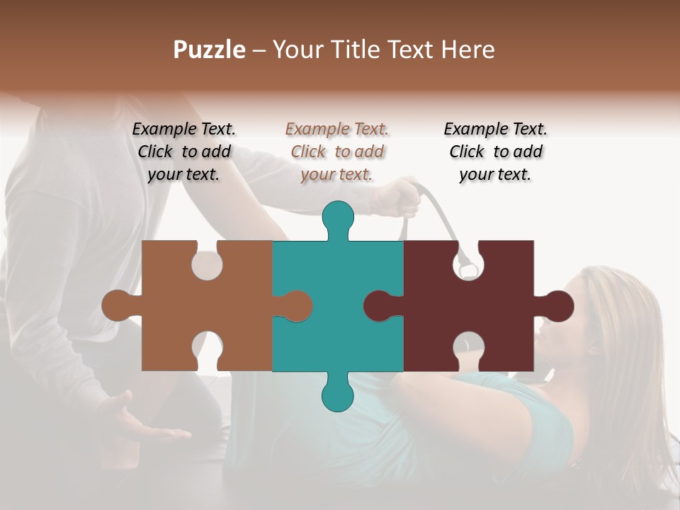 Feet Purse Knockout PowerPoint Template