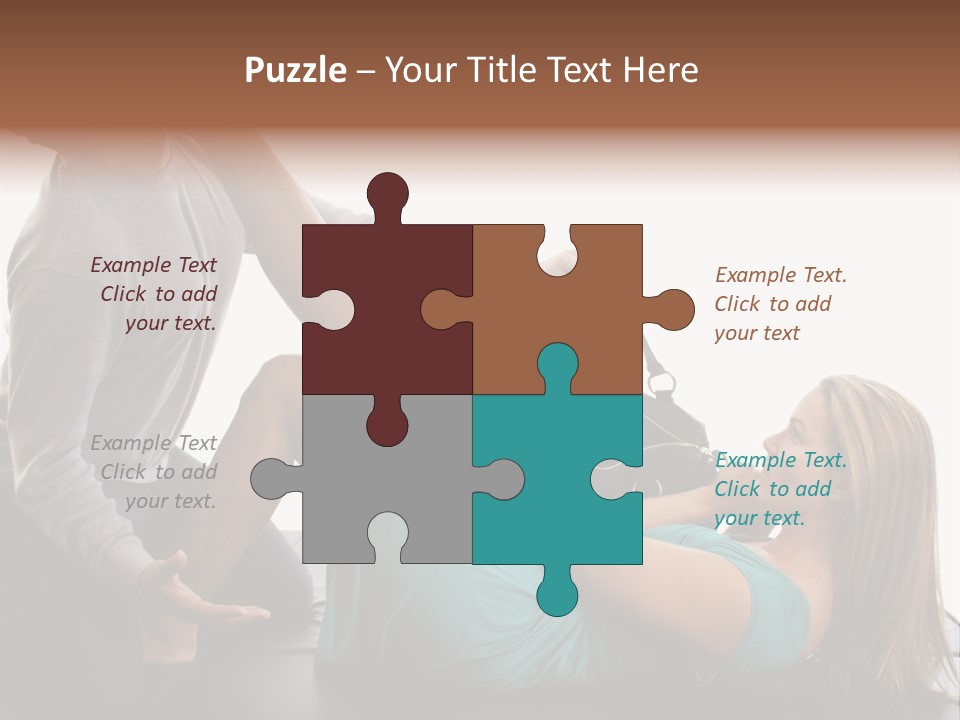 Feet Purse Knockout PowerPoint Template