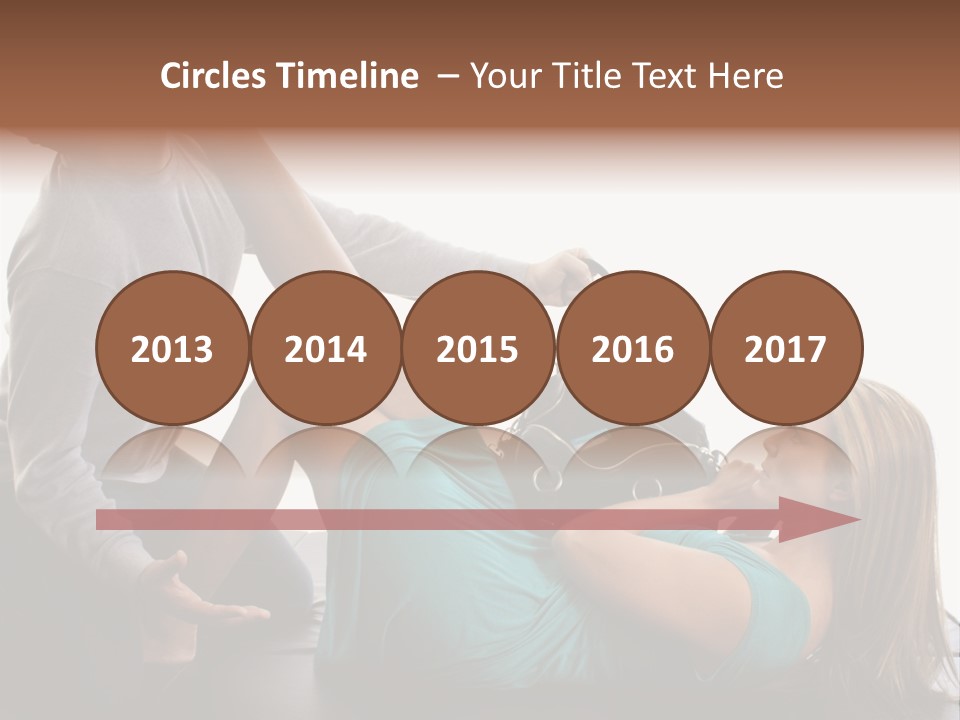 Feet Purse Knockout PowerPoint Template